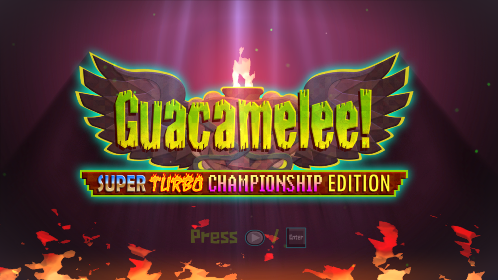 guacamelee title screen